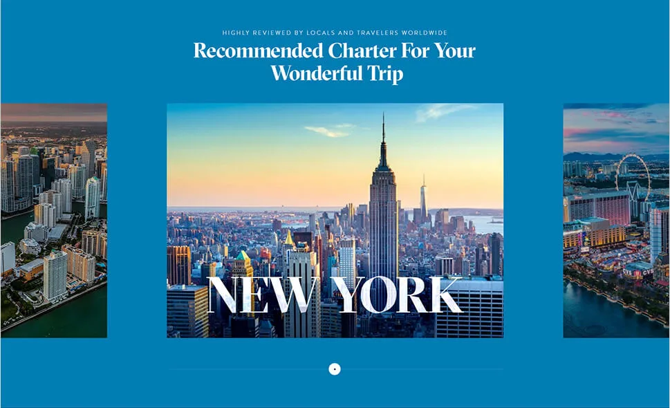Airacer private jet charter booking interface - view 7