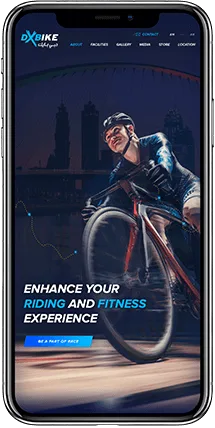 DX Bikes online store design - view 22