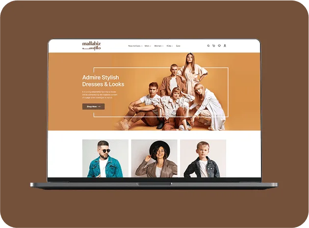 Mallabiz shopping platform designed by IndexGlance
